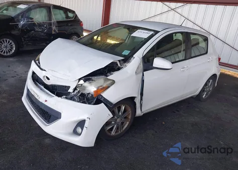 2013 Toyota Yaris Se z USA, uszkodzony, nr VIN JTDKTUD35DD562910